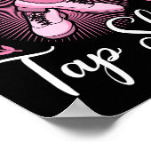 Poster Tap Danse Danse Danse Rythme Tapping Chaussures So (Coin)