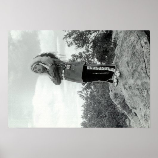 Poster Tap-Tu-Ka, Célèbre Teneur Indienne (Devant)