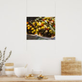Poster Tapas aux olives farcies (Cuisine)