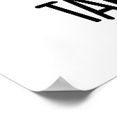Poster Tape Vers Drôles de Blagues de Ruban Adhésif (Coin)