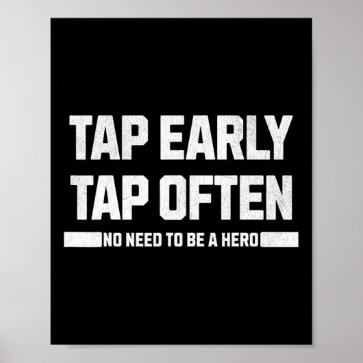 Poster Taper au début (Devant)