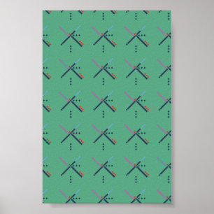 Poster Tapis d'aéroport de PDX
