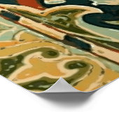 Poster Tapis Oriental Persan Art William Morris (Coin)