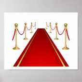 Poster Tapis rouge (Devant)