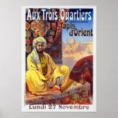 Poster Tapis vintage d'Orient (Devant)