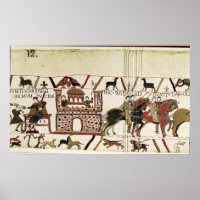 Tapisserie de Bayeux Earl Harold au duc de Normand