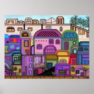 Poster Tapisserie de Jérusalem