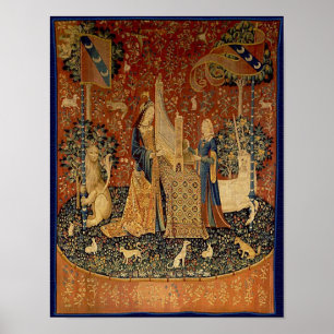 Poster Tapisserie de La Dame à la licorne