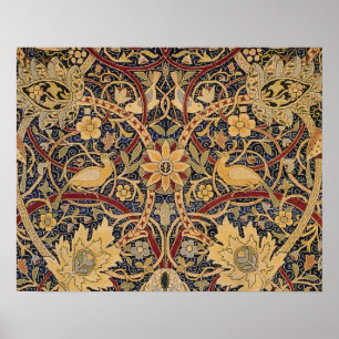 Poster Tapisserie fausse de Bullerswood de William Morris