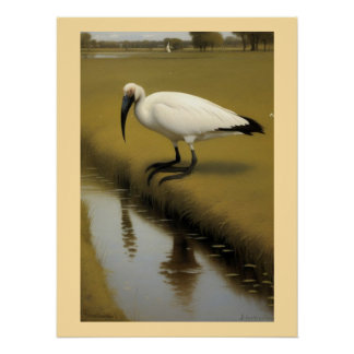 Poster Tapisserie murale en bois