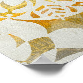 Poster Tapisserie Rosette II (Coin)