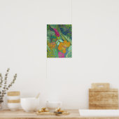 Poster Tapisserie tropicale II (Cuisine)