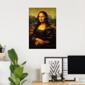 Poster Tappage EFT Avec Mona Lisa Cadeaux Hypnose (Bureau à domicile)