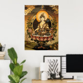 Poster Tara Femme Bouddha Bodhisattva Jetsun Dolma (Bureau à domicile)