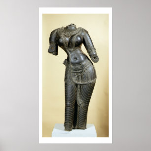 Poster Tara, Nalanda, le Bihar, dynastie de Pala (pierre)