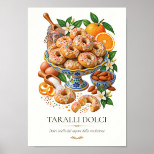 Poster Taralli Dolci – Vintage Italian Dessert