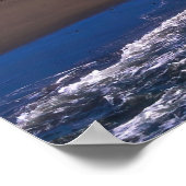 Poster Taranaki et Fitzroy Beach (Coin)