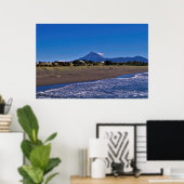Poster Taranaki et Fitzroy Beach (Bureau à domicile)