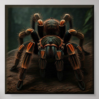 Poster Tarantula du genou mexicain