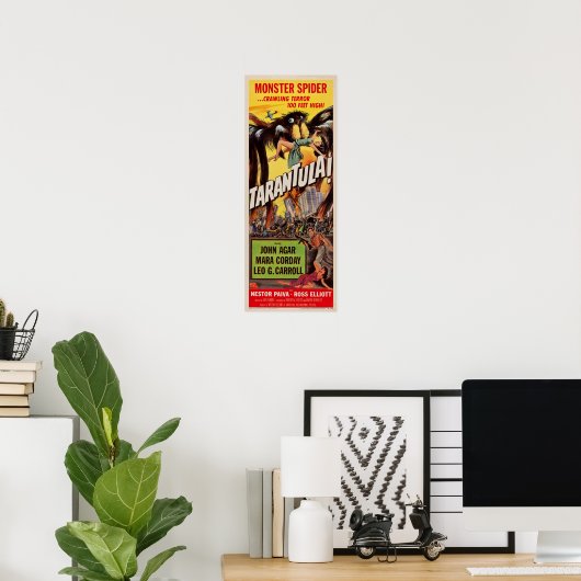 Poster Tarantula ! Monster Spider Earth Retro Movie Poste (Bureau à domicile)