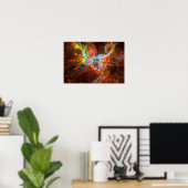 Poster Tarantula Nebula formation d'étoile image de l'esp (Bureau à domicile)