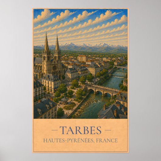 Poster Tarbes (Devant)