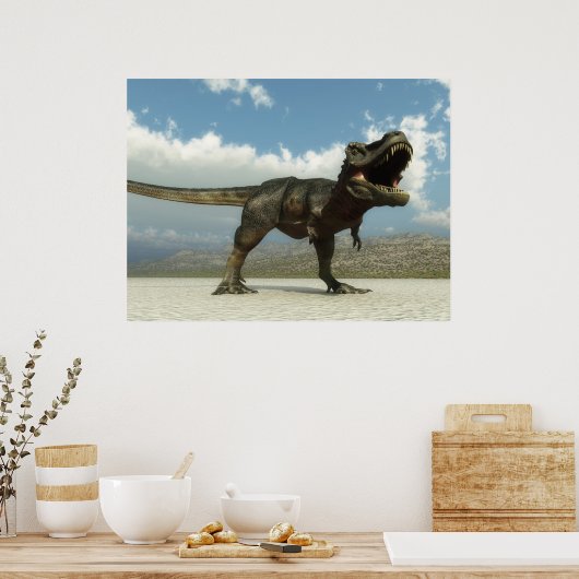 Poster Tarbosaurus (Cuisine)