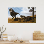Poster Tarbosaurus (Cuisine)