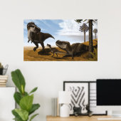 Poster Tarbosaurus (Bureau à domicile)
