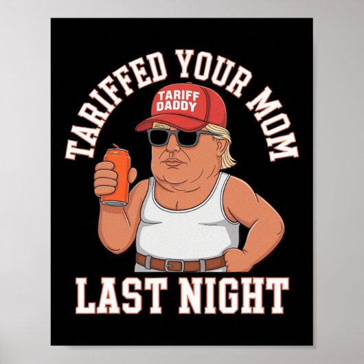 Poster Tariffé ta mère la nuit dernière (Devant)
