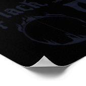 Poster Tarkus en fer noir (Coin)