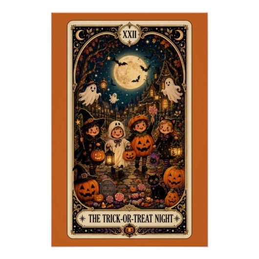 Poster Tarot Épouvantable (Devant)