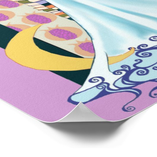 Poster Tarot Haute Prêtesse (Coin)