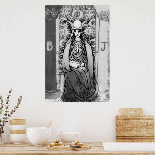 Poster Tarot sacerdotale (Cuisine)