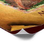 POSTER TAROTS DE RENAISSANCE ANTIQUE / MAIN D'ÉPÉE (Coin)