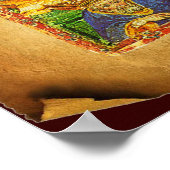 POSTER TAROTS DE RENAISSANCE ANTIQUE V / LE PAPE (Coin)