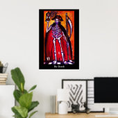 Poster TAROTS DES OMBRES PERDUES La Mort (Bureau à domicile)