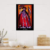 Poster TAROTS DES OMBRES PERDUES La Mort (Cuisine)