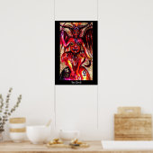 Poster TAROTS DES OMBRES PERDUES Le Diable (Cuisine)