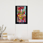 POSTER TAROTS DES OMBRES PERDUES /LE MAGICIEN (Cuisine)