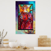 POSTER TAROTS OF THE LOST SHADOWS /THE JUSTICE (Cuisine)