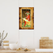 POSTER TAROTS RENAISSANCE ANTIQUES 1 / LE MAGICIEN (Cuisine)