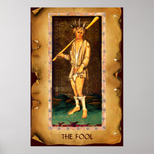 POSTER TAROTS RENAISSANCE ANTIQUES / LE MAT