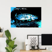 Poster Tarpon Blues (Bureau à domicile)