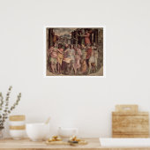 Poster Tarquinius le Fiers fondateur du Temple de Jupite (Cuisine)
