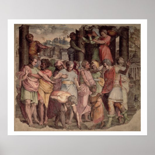 Poster Tarquinius le Fiers fondateur du Temple de Jupite (Devant)