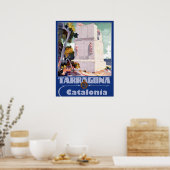 Poster Tarragone, Catalogne, Espagne (Cuisine)