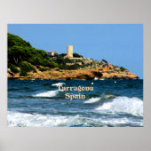 Poster Tarragone, Espagne pittoresque (Devant)