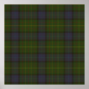 Poster tartan californien
