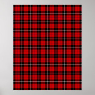 Poster Tartan de Ramsay de clan